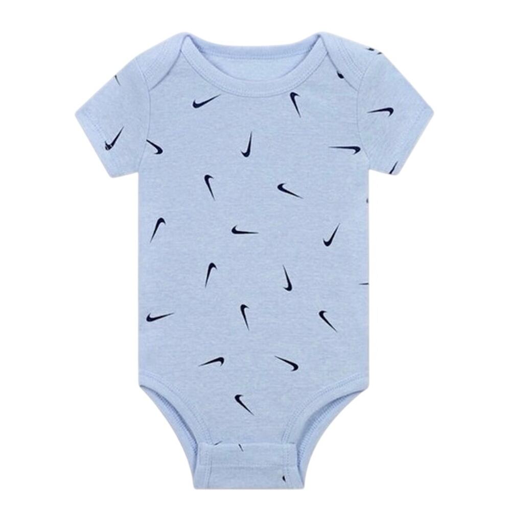 Nike Blue Newborn Short Sleeve Bodysuit